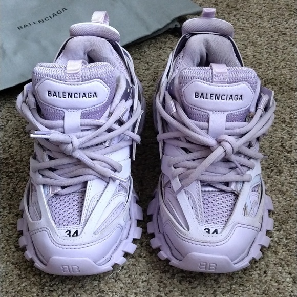 Purple Balenciaga sneakers - Picture 1 of 7